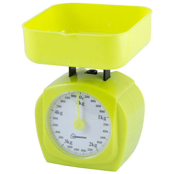 Весы кухонные механические HOMESTAR HS-3005М, 5кг (желтый) 002800