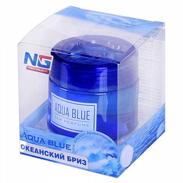 NEW GALAXY Ароматизатор гелевый Aqua blue, океанский бриз,794-279