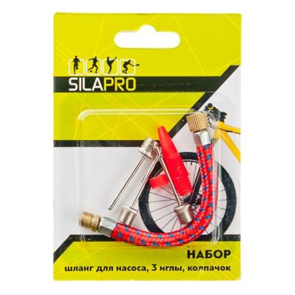 SILAPRO Набор шланг для насоса, 3 иглы, 1 колпачок 195-063