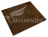 Коврик противовибрационный 62*55см шоколадный, Shahintex