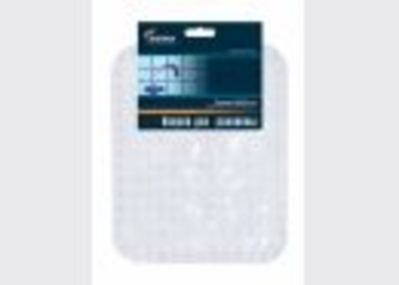 Коврик для раковины 31*25см прозрачный 6802