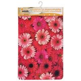 Коврик их микрофибры MatNAT- MF Герберы антискольз.подл 50*80 311524