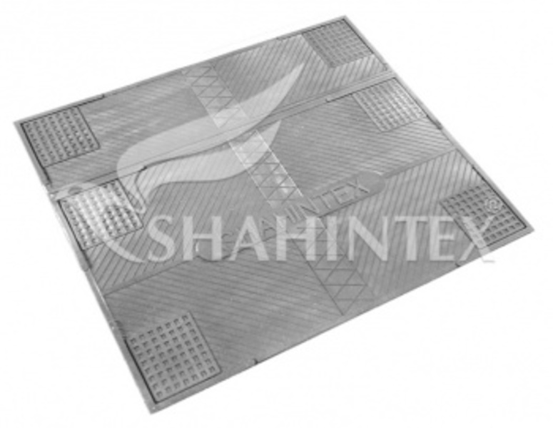 Коврик противовибрационный 62/55см серый 03 Shahintex 
