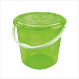 Ведро 10л Хозяюшка с крышкой (10) М1213