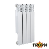 Радиатор Tropic 500 алюм, 4 секций, 748Вт, Рр=1,8МПа, Тмакс=110 (320х580х80)