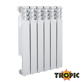 Радиатор Tropic 500 алюм, 6 секций, 1122Вт, Рр=1,8МПа, Тмакс=110 (480х580х80)
