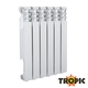 Радиатор Tropic 500 алюм, 6 секций, 1122Вт, Рр=1,8МПа, Тмакс=110 (480х580х80)