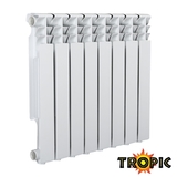 Радиатор Tropic 500 алюм, 8 секций, 1496Вт, Рр=1,8МПа, Тмакс=110 (640х580х80)
