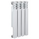 Радиатор Tropic 500 биметалл, 4 секций, 720Вт, Рр=3,0 МПа, Тмакс=110 (320х565х80)
