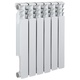 Радиатор Tropic 500 биметалл, 6 секций, 1080Вт, Рр=3,0 МПа, Тмакс=110 (480х565х80)