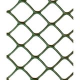 Заборная решетка 40*40 25м (1,5*25) зел эконом