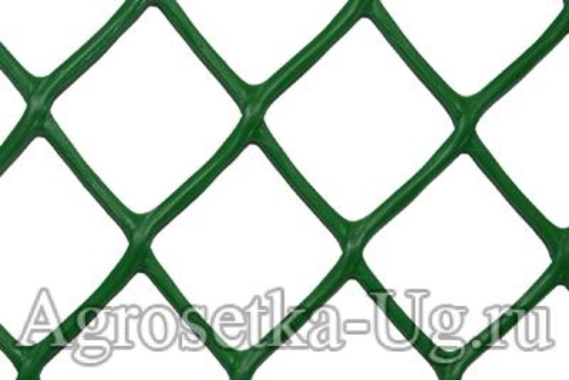 Заборная решетка 45*45 25м (1,8*25) зел