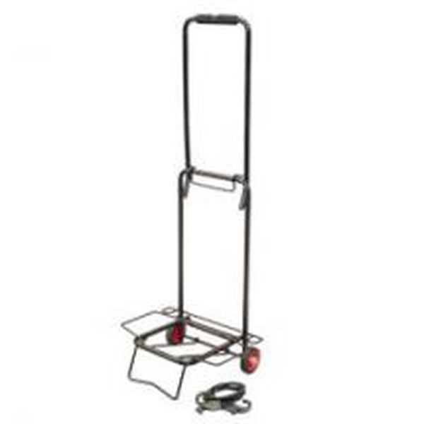 Тележка BX-15ZP-2 черная,метал.колеса (15кг) 093528