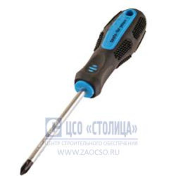 3101010 Отвертка двухк. руч. 0*100мм РН намагнич. наконечник 300 Китай