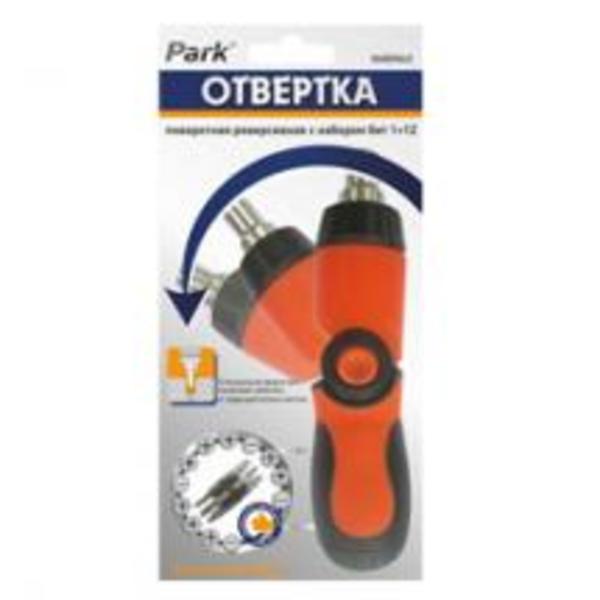 Отвертка реверсивная с набором бит 1+12 NABIN43 Park 356343 