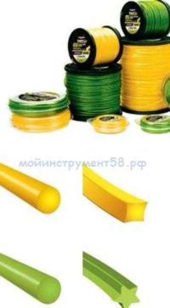 77981 Леска для триммеров 2,0мм ,50м Звездочка