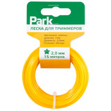 Леска для триммеров 2,0мм Park 15м Звезда 990590