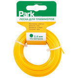 Леска для триммеров 2,4мм Park 15м Круг 990596