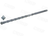 Бур профи SDS-PLUS 6*160 двойной резец и спираль USP-4511  32913, Китай