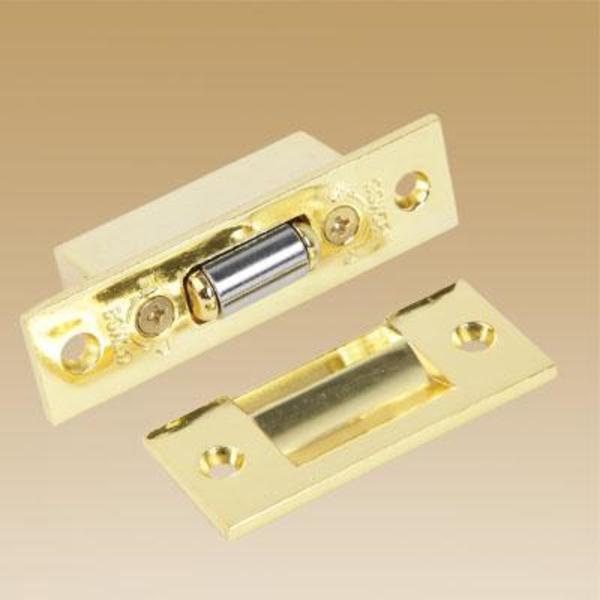 Фиксатор дверной с шариком 2178 золото,602-003