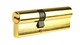 Механизм цилиндровый БУЛАТ МЦ "ZF" 90 (35*55) (5пин) латунь 5 перф. кл