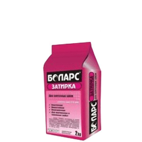 Затирка для швов БОЛАРС 2кг (6) уп 288 шт