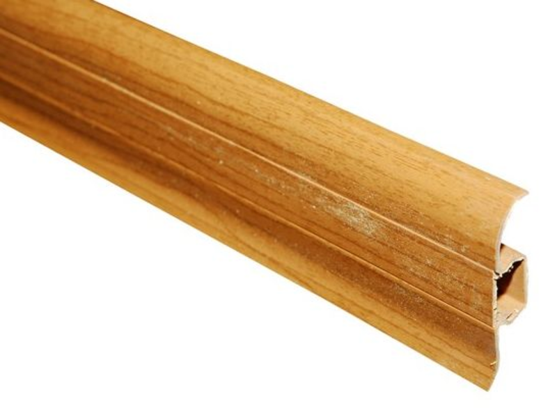 Чайка 045 Плинтус окрашенный мягкий край (40) 1*2,5м