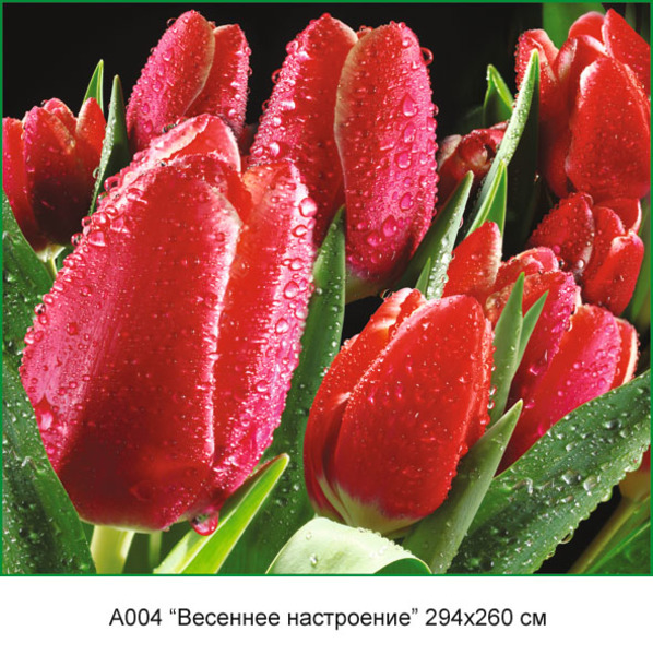 Весеннее настроение фотообои 12л А004 (6)
