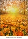 Золотая осень фотообои 8л А078 196*260 (6)