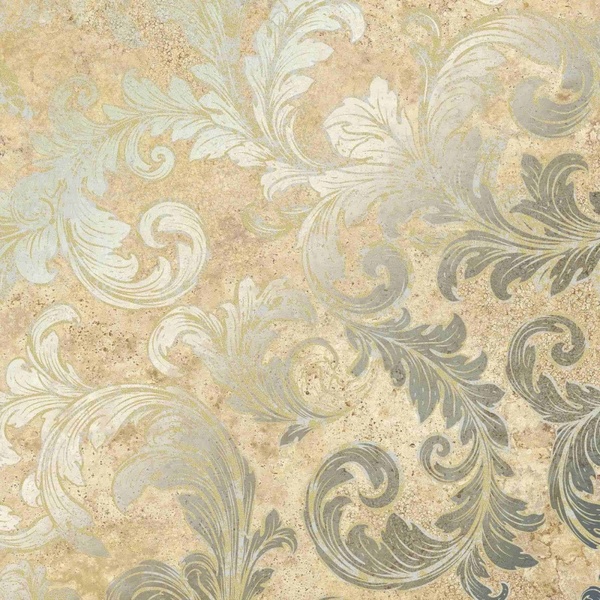 ATTIC 1661-0003 декор Орнамент панно из3-х плит 60*60  Global Tile (2)