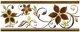 TECEO 1501-0068 коричневая бордюр 25*10 (24) Global Tile