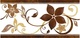 TECEO 3604-0101 коричневая бордюр 45*21,5 (10) Global Tile