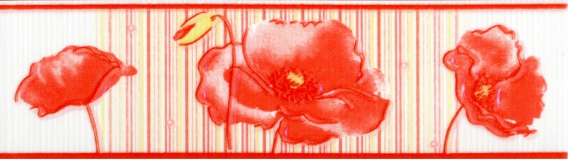 Бордюр Маки алый 1сорт 6*20 (30)