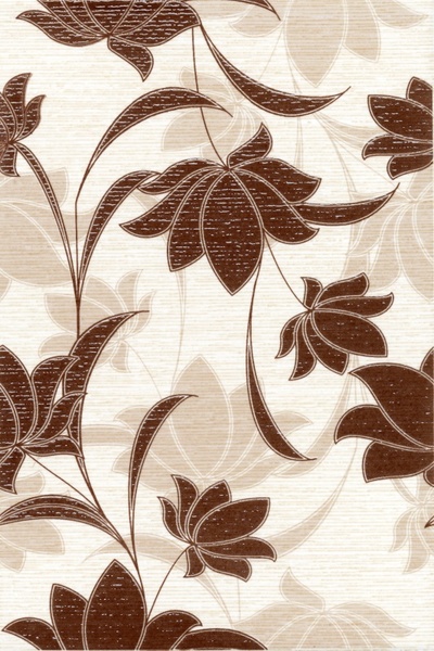 Декор Лаура шоколадный 20*30 (16)
