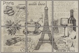 Декор.керам. Vintage Voyage Paris 20*30 (1.14)