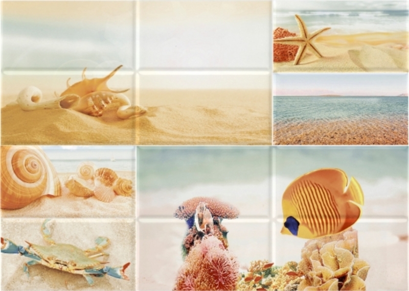 Ocean Sea 2 вставка голубой  OC2M042DT25*35  Cersanit (15)