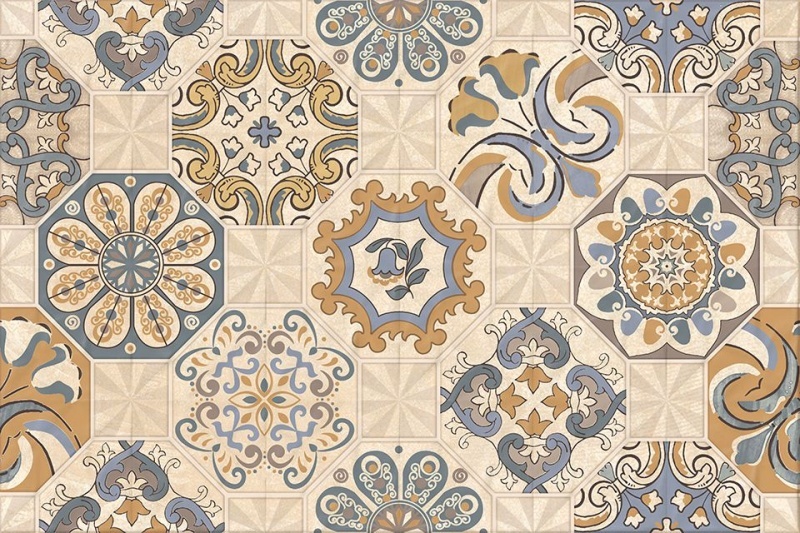 Tilda многоцветный TDN451D 30*45 облицовочная (1,35) Cersanit 