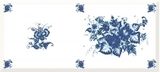 Вставка DeepBlue синий DB2G032 Узор 2 20*44  Cersanit
