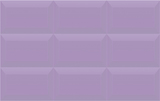 Плитка настенная  Macarone Lavander, 250*400 мм, 1,2 кв.м., сиреневый, НЗКМ, Россия