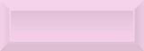 Плитка керамическая Стена Beveled Tile Dusty pink 10*30