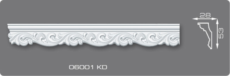 06001 KD (60) плинтус Формат