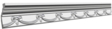 Плинтус потолочный GP-56 (38)