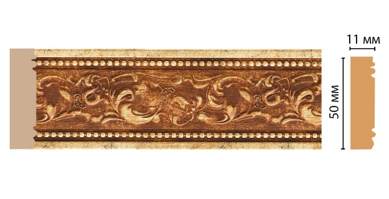 Молдинг ДМ 156-552/40 (50*11*2400)