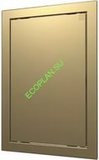 Люк-дверца ревизионная 218*318 с фланцем 196*296 с ручкой АБС Л2030 gold