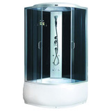 OLB-154 Душ. каб. 100*100 выс. под. темн.ст  4к