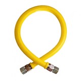 Шланг газовый желтый 1,5м в/в TUBOFLEX, Китай