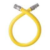 Шланг газовый желтый 3,0м в/н TUBOFLEX, Китай
