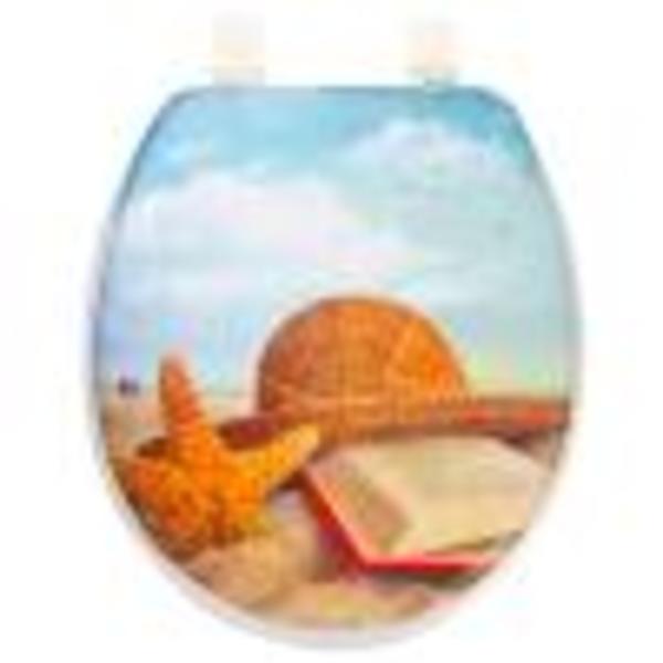 Сиденье для унитаза ПВХ,40*36 см,"Камни",463-724