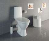 Унитаз-компакт JUST 031, 3/6 с кр.термопл. Lifting белый S-KO-JUS031-3/6-PL-w