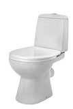 Унитаз-компакт Цезарь, 2-реж., выпуск прямой, сиденье дюро, 1.WH30.1.745 SANTEK, г.Чебоксары 
